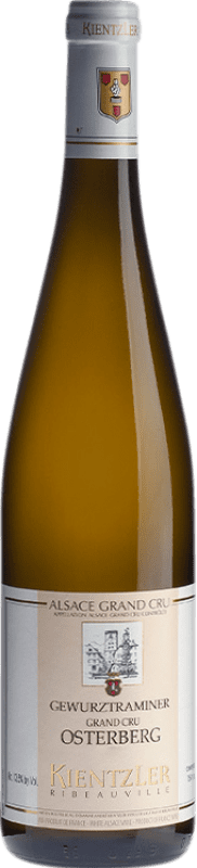 Envío gratis | Vino blanco Domaine Kientzler Grand Cru Osterberg A.O.C. Alsace Alsace Francia Gewürztraminer 75 cl