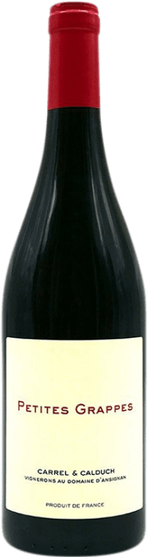 Free Shipping | Red wine Jeff Carrel Les Petites Grappes A.O.C. Côtes du Roussillon Languedoc France Grenache, Carignan 75 cl