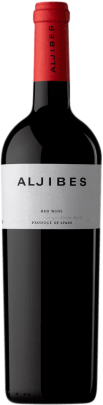 16,95 € | Красное вино Los Aljibes I.G.P. Vino de la Tierra de Castilla Кастилья-Ла-Манча Испания Merlot — Мерло, Cabernet Sauvignon — Каберне Совиньон, Cabernet Franc — Каберне Фран Бутылка Магнум 1,5 L