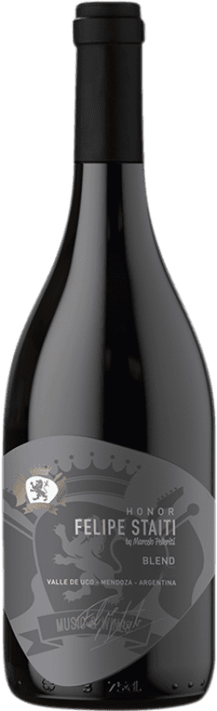 72,95 € | Красное вино Felipe Staiti Honor Blend I.G. Valle de Uco Долина Уко Аргентина Cabernet Franc, Malbec 75 cl