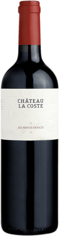 36,95 € Spedizione Gratuita | Vino rosso Château La Coste Les Pentes Douces Rouge A.O.C. Côtes de Provence