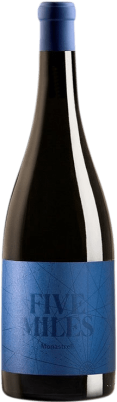 Spedizione Gratuita | Vino rosso Atlan & Artisan Five Miles Regione di Murcia Spagna Syrah, Monastrell, Grenache Tintorera 75 cl