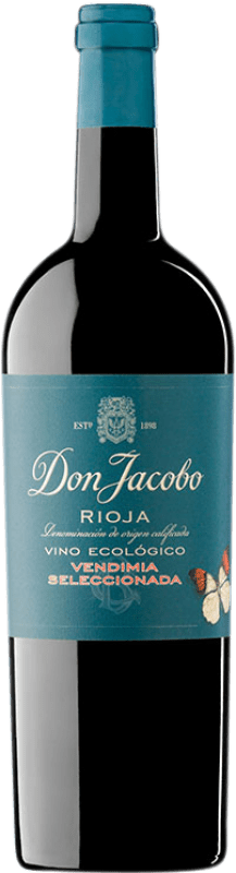 Free Shipping | Red wine Corral Cuadrado Don Jacobo Vendimia Seleccionada D.O.Ca. Rioja The Rioja Spain Tempranillo 75 cl