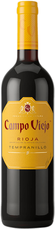 8,95 € | Red wine Campo Viejo D.O.Ca. Rioja The Rioja Spain Tempranillo Bottle 75 cl