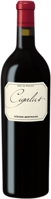 Free Shipping | Red wine Gérard Bertrand Cigalus I.G.P. Vin de Pays d'Oc Languedoc-Roussillon France Merlot, Syrah, Grenache, Cabernet Sauvignon, Cabernet Franc 75 cl