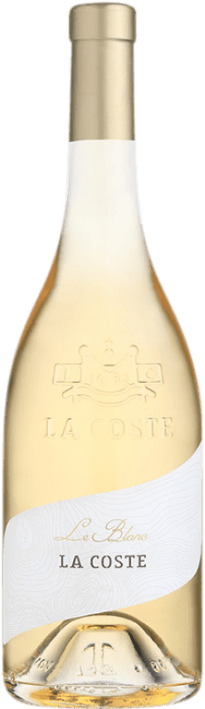 Free Shipping | White wine Château La Coste Le Blanc A.O.C. Côtes de Provence Provence France Grenache White, Sauvignon White, Vermentino, Clairette Blanche 75 cl