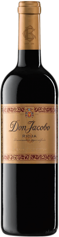 Envio grátis | Vinho tinto Corral Cuadrado Don Jacobo Grande Reserva D.O.Ca. Rioja La Rioja Espanha Tempranillo, Graciano, Mazuelo 75 cl