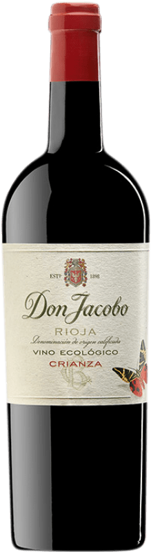 Envio grátis | Vinho tinto Corral Cuadrado Don Jacobo Ecológico Crianza D.O.Ca. Rioja La Rioja Espanha Tempranillo, Grenache 75 cl