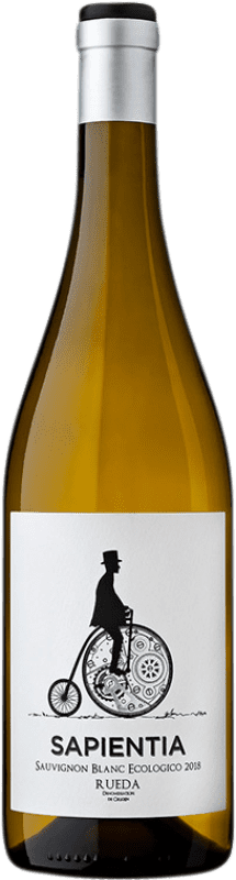 Free Shipping | White wine Lagar de Moha Sapientia Ecológico D.O. Rueda Castilla y León Spain Sauvignon White 75 cl