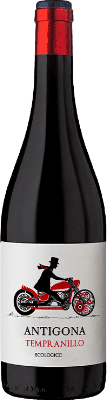 Бесплатная доставка | Красное вино Lagar de Moha Antígona I.G.P. Vino de la Tierra de Castilla y León Кастилия-Леон Испания Tempranillo Органический 75 cl