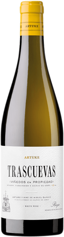 29,95 € | Vin blanc Artuke Trascuevas D.O.Ca. Rioja Pays Basque Espagne Viura, Malvasía, Palomino Fino 75 cl
