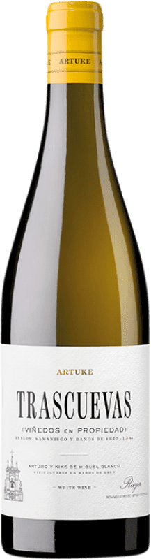 29,95 € | Vinho branco Artuke Trascuevas D.O.Ca. Rioja País Basco Espanha Viura, Malvasía, Palomino Fino 75 cl