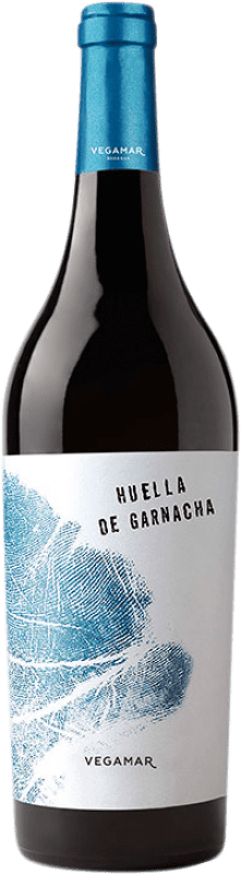 Free Shipping | Red wine Vegamar Huella Young D.O. Valencia Valencian Community Spain Grenache Tintorera 75 cl