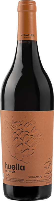 9,95 € | Rotwein Vegamar Huella D.O. Valencia Valencianische Gemeinschaft Spanien Syrah 75 cl