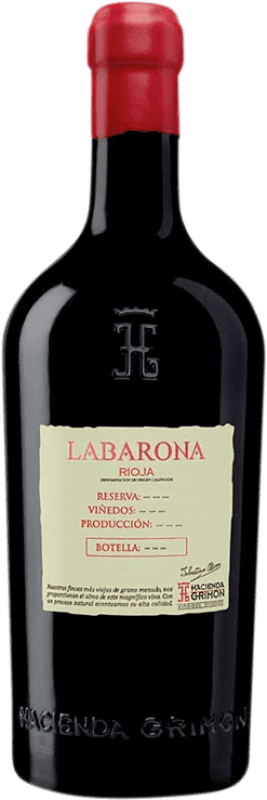 Kostenloser Versand | Rotwein Hacienda Grimón Labarona Reserve D.O.Ca. Rioja La Rioja Spanien Tempranillo, Graciano 75 cl