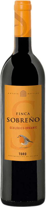 10,95 € Envío gratis | Vino tinto Finca Sobreño Ecológico D.O. Toro Ecológico