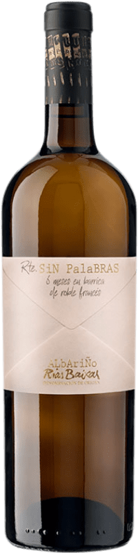 25,95 € | White wine CastroBrey Sin Palabras 6 Meses de Barrica D.O. Rías Baixas Galicia Spain Albariño 75 cl