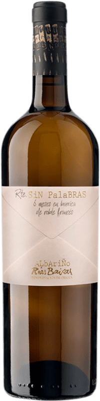 Envoi gratuit | Vin blanc CastroBrey Sin Palabras 6 Meses de Barrica D.O. Rías Baixas Galice Espagne Albariño 75 cl