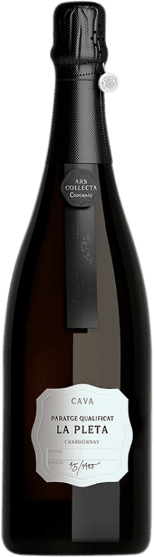Free Shipping | White Sparkling Wine Codorníu Ars Collecta Finca la Pleta D.O. Cava Catalonia Spain Chardonnay 75 cl