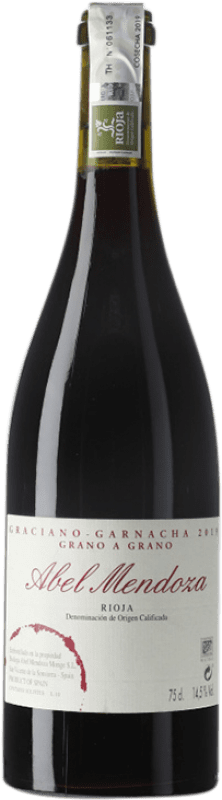 51,95 € | Red wine Abel Mendoza Grano a Grano Aged D.O.Ca. Rioja The Rioja Spain Grenache, Graciano 75 cl