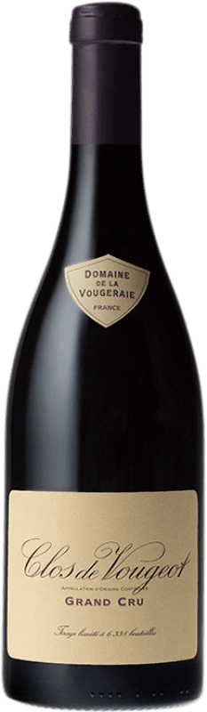 Free Shipping | Red wine La Vougeraie Grand Cru A.O.C. Clos de Vougeot Burgundy France Pinot Black 75 cl