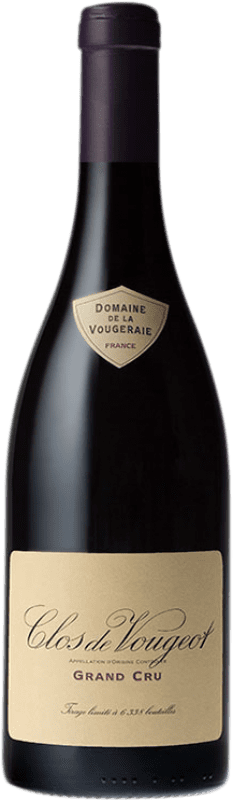 Spedizione Gratuita | Vino rosso Domaine de La Vougeraie Grand Cru A.O.C. Clos de Vougeot Borgogna Francia Pinot Nero Biologico 75 cl