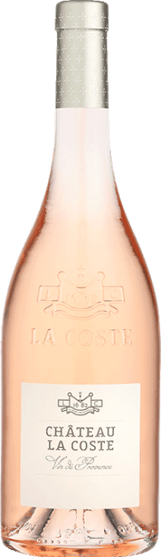 Free Shipping | Rosé wine Château La Coste Rosé A.O.C. Côtes de Provence Provence France Syrah, Grenache, Cabernet Sauvignon, Cinsault 75 cl