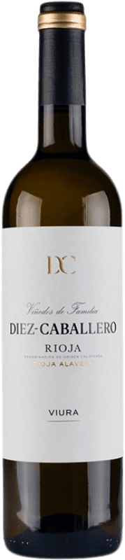 9,95 € | Белое вино Diez-Caballero Crianza — Крианса D.O.Ca. Rioja Страна Басков Испания Viura — Виура 75 cl