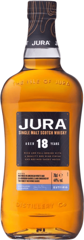 送料無料 | ウイスキーシングルモルト Isle of Jura スコットランド イギリス 18 年 70 cl