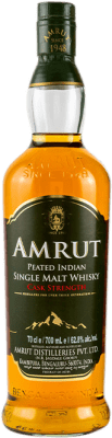 威士忌单一麦芽威士忌 Amrut Indian Peated Oak Strength