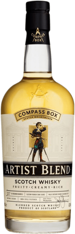 Free Shipping | Whisky Blended Compass Box Artist Scotch Scotland United Kingdom 70 cl