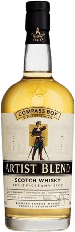 61,95 € Envio grátis | Whisky Blended Compass Box Artist