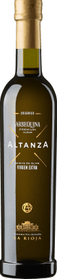 Kostenloser Versand | Olivenöl Altanza Virgen Extra Ecológico Arbequina Ökologisch Medium Flasche 50 cl