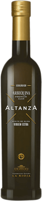 24,95 € Envío gratis | Aceite de Oliva Altanza Virgen Extra Ecológico Botella Medium 50 cl