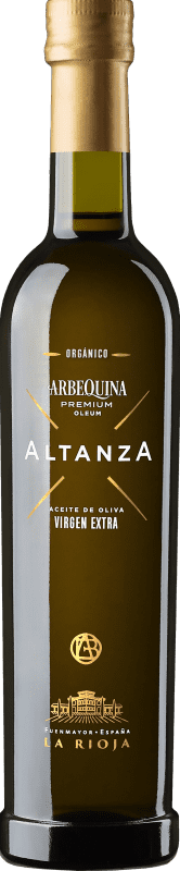 Envío gratis | Aceite de Oliva Altanza Virgen Extra Ecológico Arbequina Botella Medium 50 cl