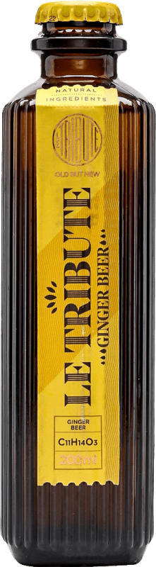 19,95 € Envoi gratuit | Boîte de 4 unités Boissons Fraîches MG Le Tribute Ginger Beer Petite Bouteille 20 cl