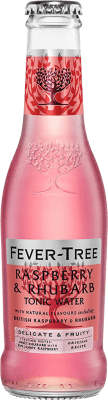 Soft Drinks & Mixers 4 units box Fever-Tree Raspberry & Rhubarb Tonic Water Small Bottle 20 cl