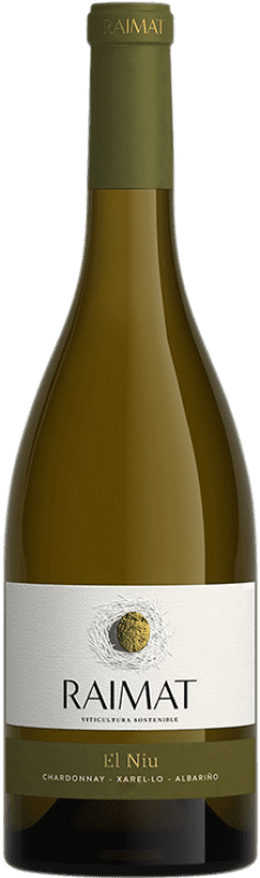 13,95 € | Vin blanc Raimat El Niu Crianza D.O. Costers del Segre Catalogne Espagne Xarel·lo, Chardonnay, Albariño 75 cl