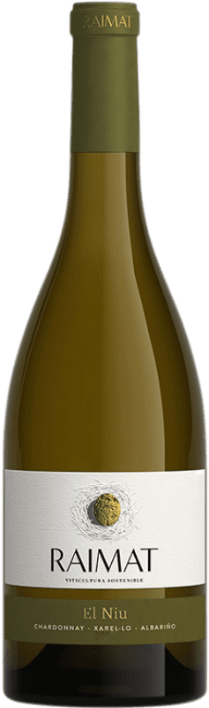 19,95 € Spedizione Gratuita | Vino Bianco Raimat El Niu Crianza — Invecchiato in Botte D.O. Costers del Segre