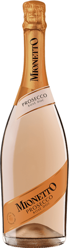 15,95 € Kostenloser Versand | Rosé Sekt Mionetto Extra Seco — Extra Trocken Rosé, Prestige D.O.C. Prosecco