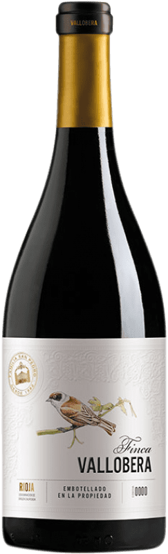 Бесплатная доставка | Красное вино Vallobera D.O.Ca. Rioja Ла-Риоха Испания Tempranillo 75 cl