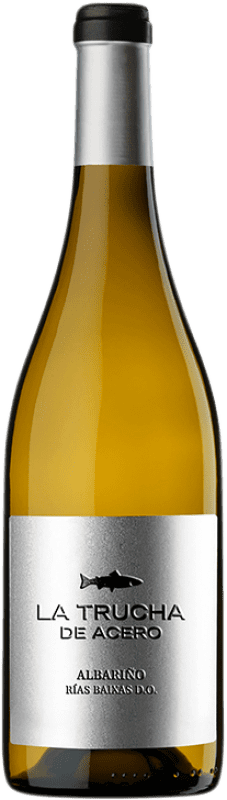 Free Shipping | White Wine Notas Frutales de Albariño La Trucha de Acero D.O. Rías Baixas Galicia Spain Albariño — Albarinho 75 cl