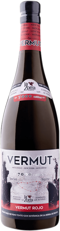13,95 € Kostenloser Versand | Wermut Vinos La Zorra 7.000 Millas Rojo