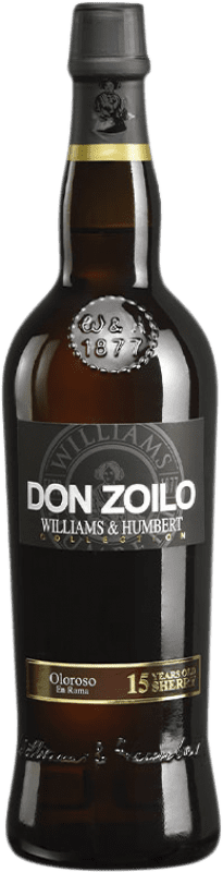 Kostenloser Versand | Süßer Wein Williams & Humbert Don Zoilo Oloroso en Rama D.O. Jerez-Xérès-Sherry Andalusien Spanien Palomino Fino 15 Jahre 75 cl