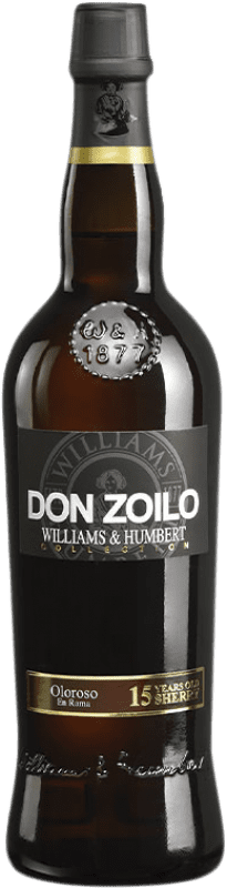 Envoi gratuit | Vin Fortifié Williams & Humbert Don Zoilo Oloroso, Fino en Rama — Non Filtré D.O. Jerez-Xérès-Sherry Andalousie Espagne Palomino Fino 15 Ans 75 cl