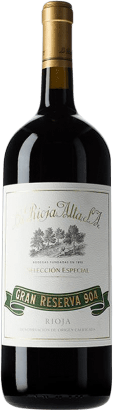 196,95 € Бесплатная доставка | Красное вино Rioja Alta 904 Гранд Резерв D.O.Ca. Rioja бутылка Магнум 1,5 L