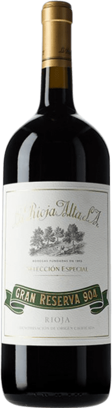 196,95 € Free Shipping | Red wine Rioja Alta 904 Grand Reserve D.O.Ca. Rioja Magnum Bottle 1,5 L