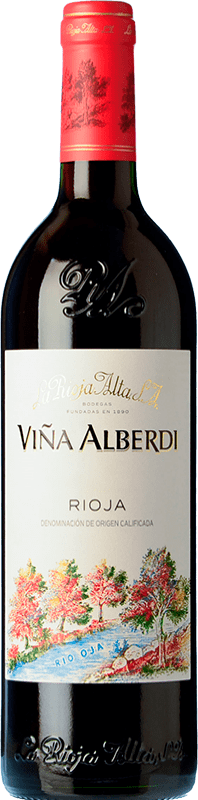 57,95 € 免费送货 | 红酒 Rioja Alta Viña Alberdi 岁 D.O.Ca. Rioja 瓶子 Magnum 1,5 L