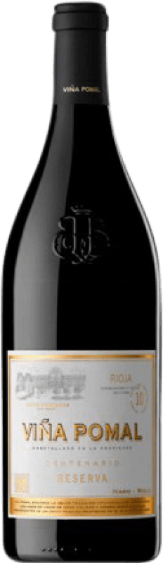 Kostenloser Versand | Rotwein Bodegas Bilbaínas Viña Pomal Centenario Reserve — Gereift D.O.Ca. Rioja La Rioja Spanien Tempranillo Medium-Flasche 50 cl
