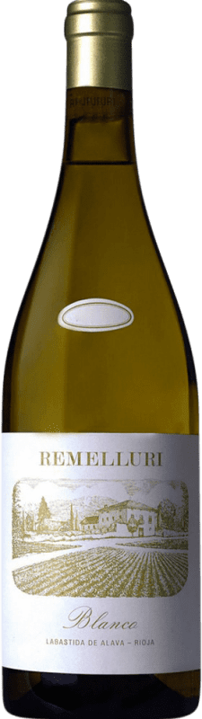 Kostenloser Versand | Weißwein Ntra. Sra. de Remelluri Crianza — Kurze Fassreifung D.O.Ca. Rioja La Rioja Spanien Garnacha — Grenache, Roussanne, Moscato — Muskateller, Viognier, Chardonnay, Sauvignon, Marsanne 75 cl